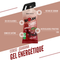 BAOUW - Gels Énergétiques Cerise - Guarana